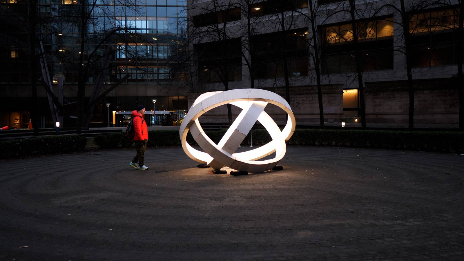 Yonge St Illuminite festival image by Mike Simpson and Paul Flynn - SAM LAMP